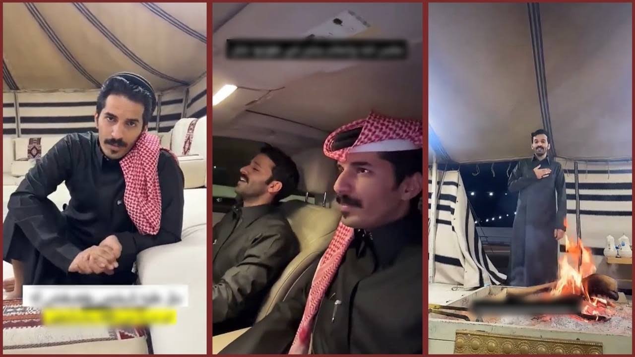 تجميع سنابات احمد رحيم مع نواف بن مدوخ | قصة غريبة 😰 !
