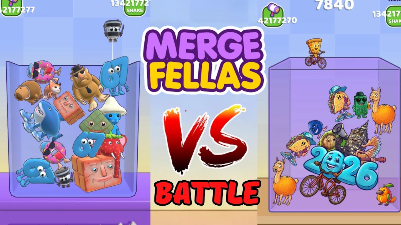 Merge Fellas Battle Gameplay NEW Boss NEW Mode Max Level