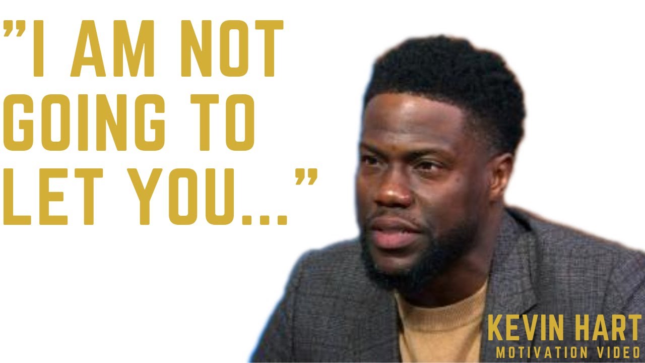 Kevin Hart Motivational Speech - Kevin Hart wants to INSPIRE people and share his KNOWLEDGE.