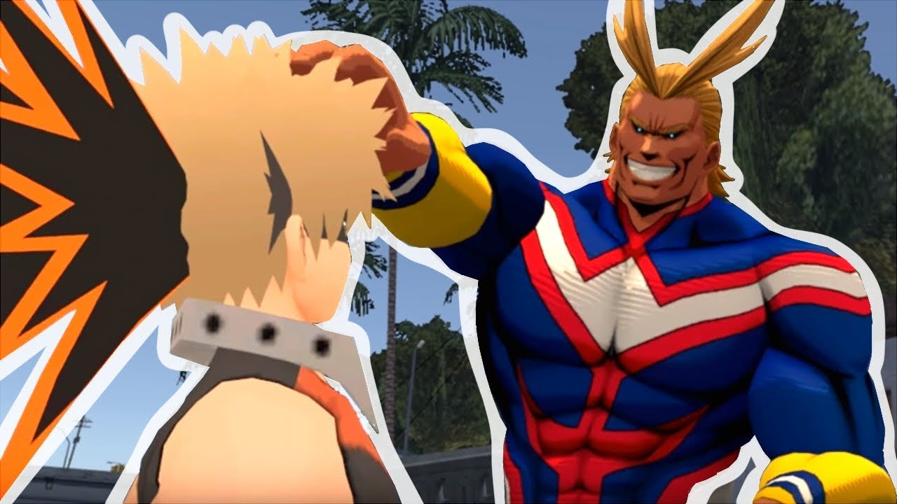 All Might Finding Bakugou! (VRChat Roleplay)
