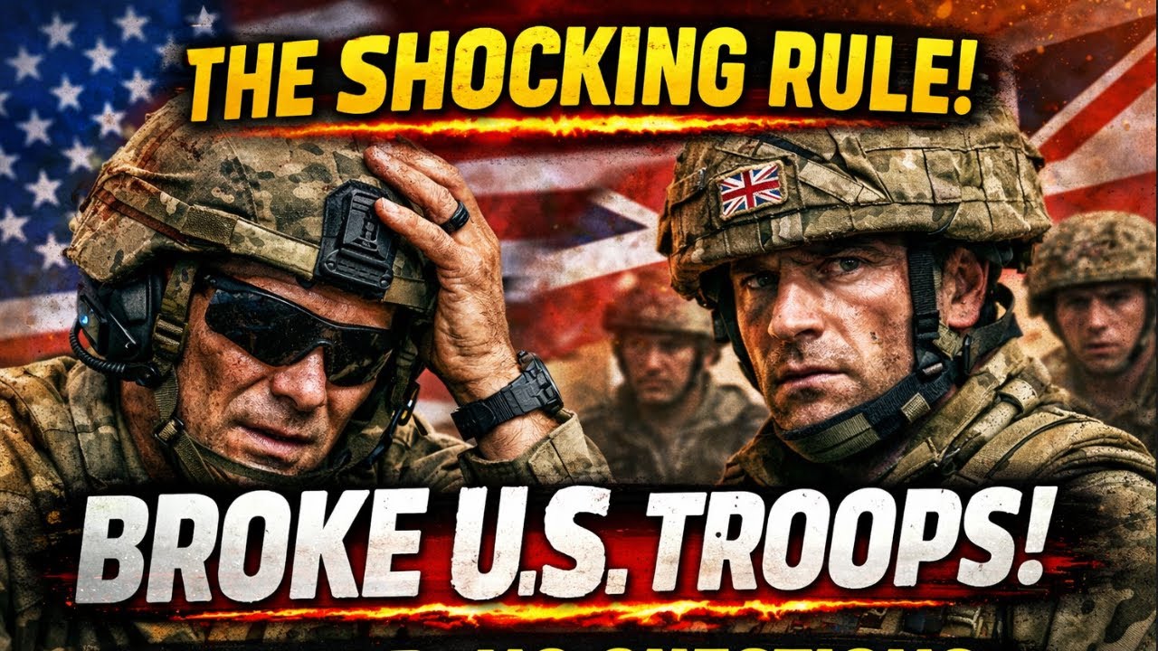 This One British Rule Broke US Soldiers in Joint Training