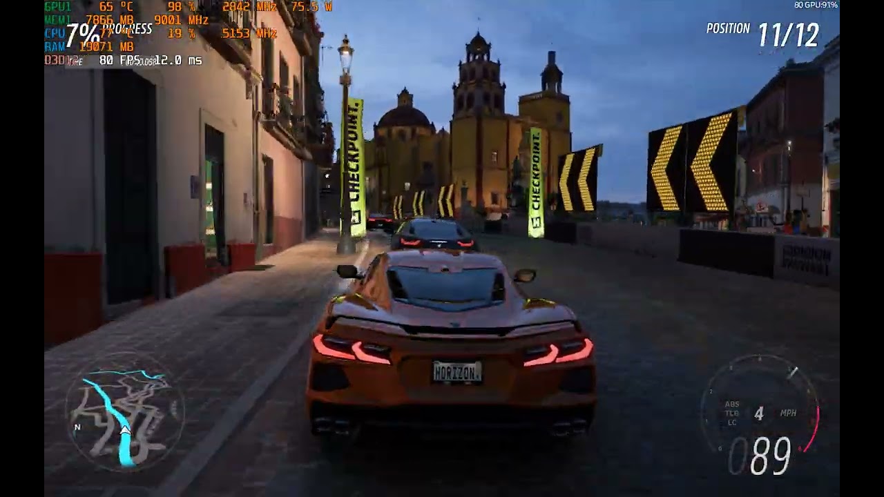 Lenovo Legion Pro 5i (Gen10) - Ultra 9 275HX - RTX 5070 Laptop - Forza Horizon 5 - 2K - Extreme