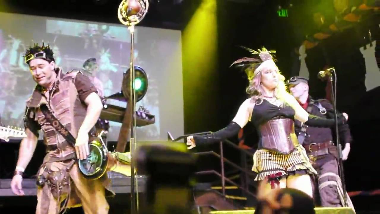 Abney Park (Steampunk), Until the Day You Die, Live Concert, San Francisco, Burton's Wonderland Ball