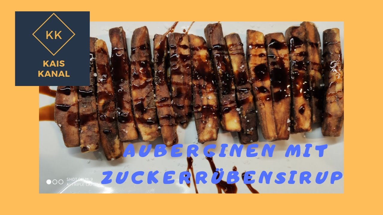 Vegan - Frittierte Auberginen mit Zuckerrübensirup Rezept - Ich koche spanisch andalusische Tapas