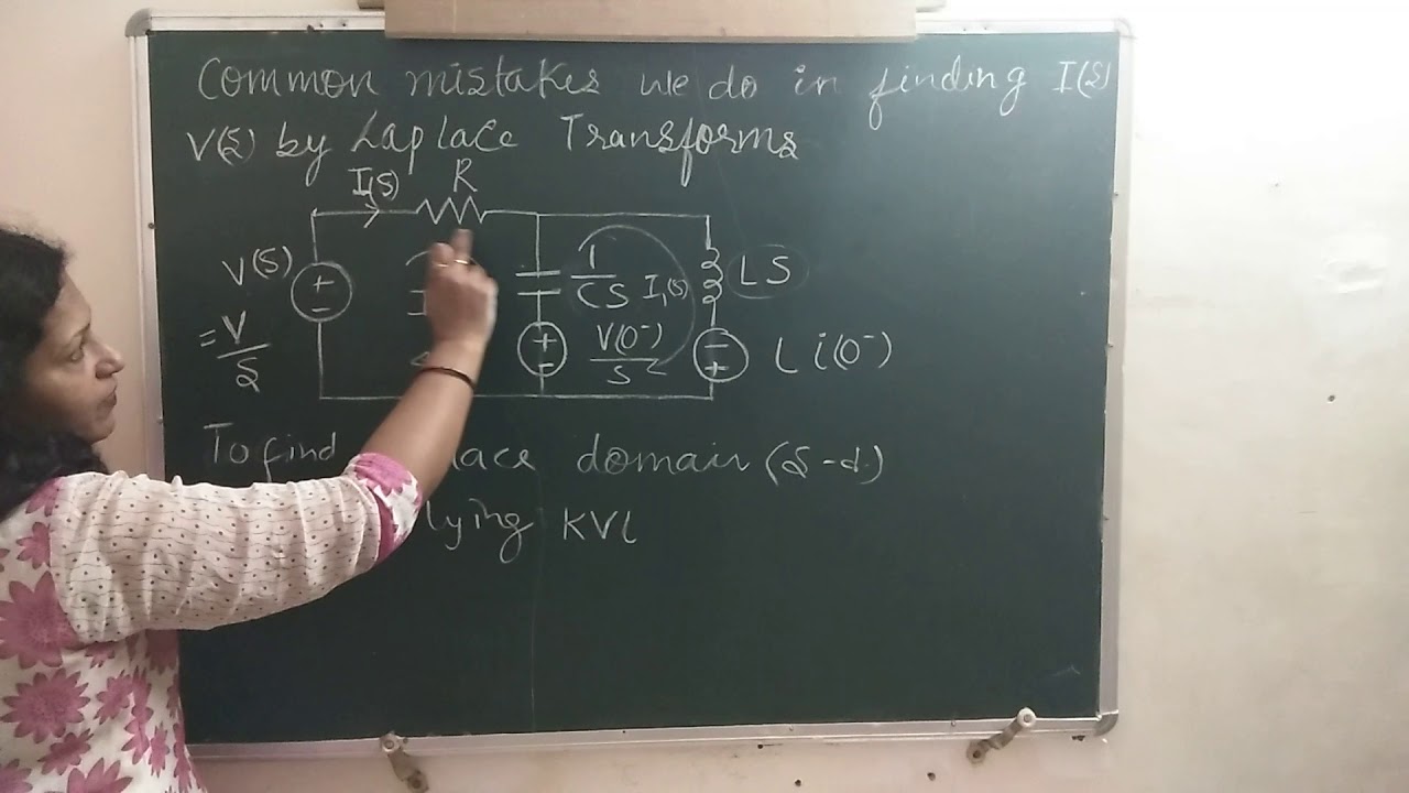 Common mistakes; we all do during Laplace transform of circuit elements