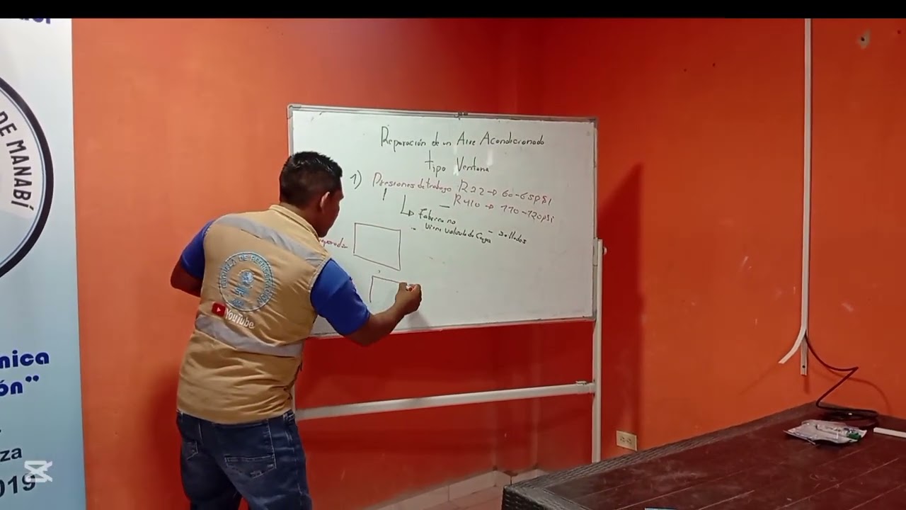 Pasos para reparar un Aire acondicionado Tipo ventana 