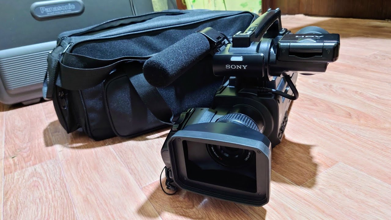 Sony HVR hd1000e Первый Обзор На Русском 