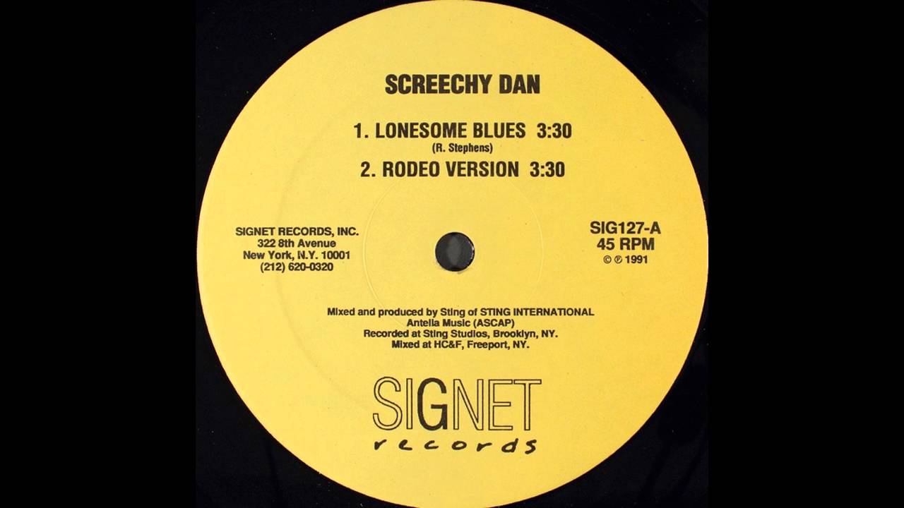 Screechy Dan - Lonesome Blues