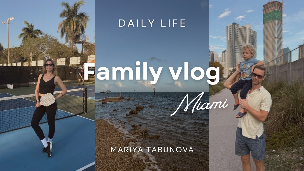 Daily vlog: Our days in Miami / The Underline / Pickleball/ Food