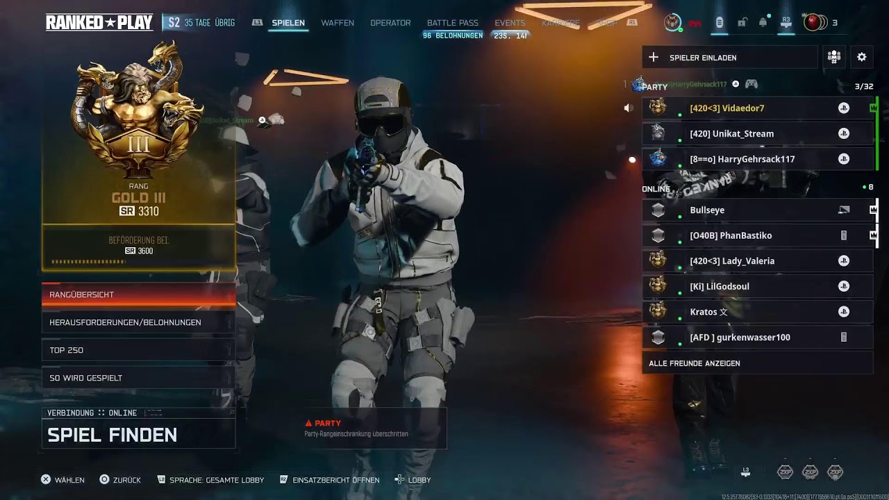 Hello Verletzter Stream auf schräg