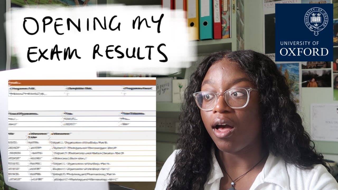 opening my second year exam results | oxford university medical student