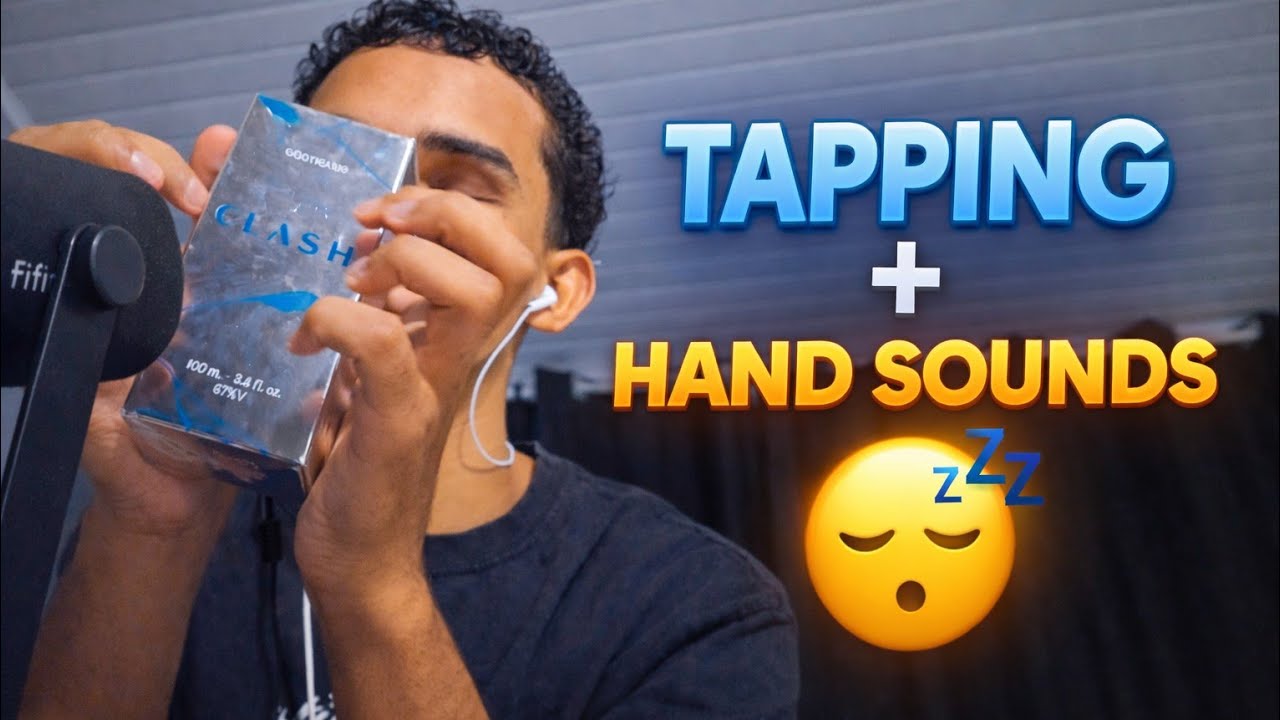 ASMR TAPPING + HAND SOUNDS for Deep Sleep (No Talking)