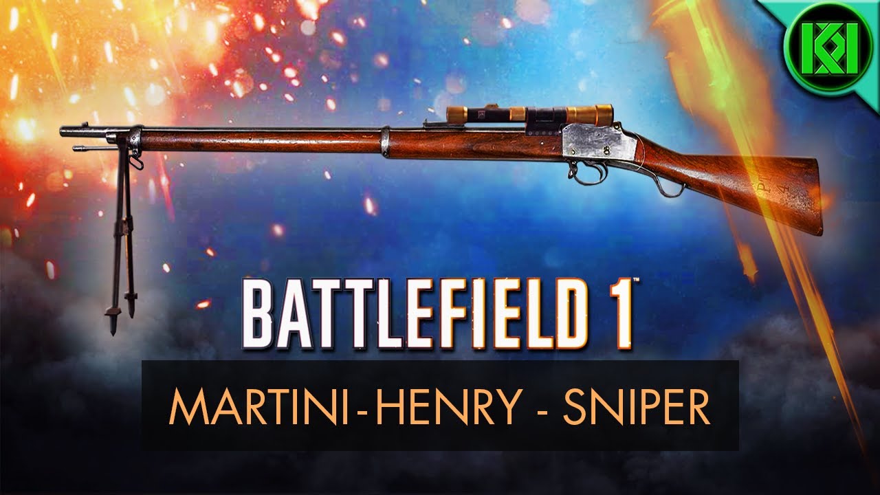 Battlefield 1: Обзор снайперской винтовки Martini Henry (Руководство по оружию) | Игровой процесс BF1 Martini Henry Scope