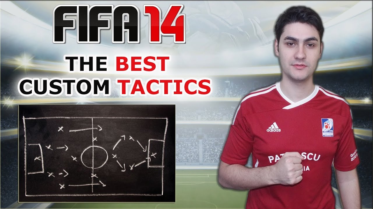 THE BEST CUSTOM TACTIC in FIFA 14  / FUT & HDH / Best Attack & Best Defence