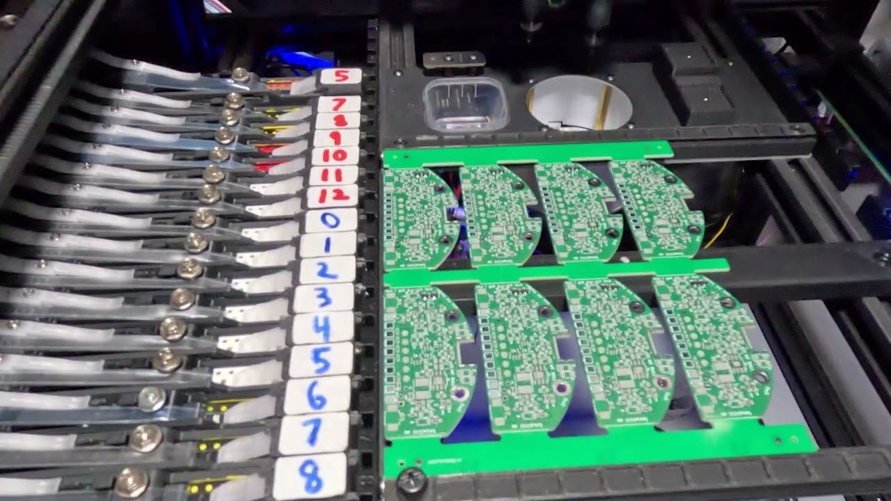Running the PandaPlacer PNP making a fresh batch of Power Pucks