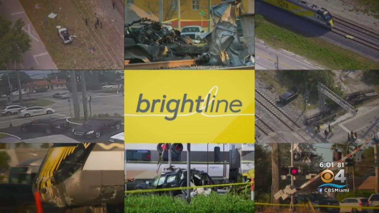 Rash Of Brightline Train Crashes Putting Renewed Focus On Railroad Safety