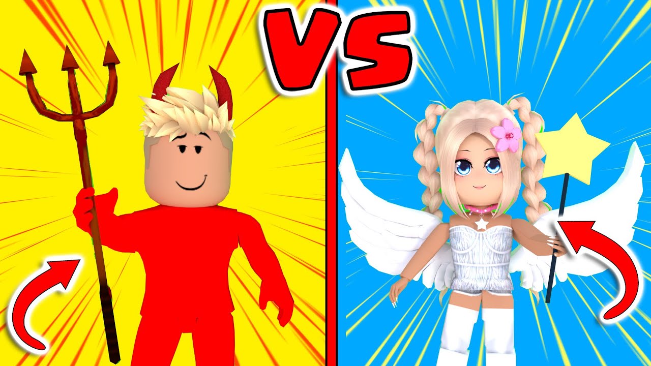 😱 İYİ Mİ ? KÖTÜ MÜ ? OBBY 👿 ŞEYTAN OL YADA MELEK OL 👼🏼 TARAFINI SEÇ 😂 | ROBLOX Good Or Bad Obby