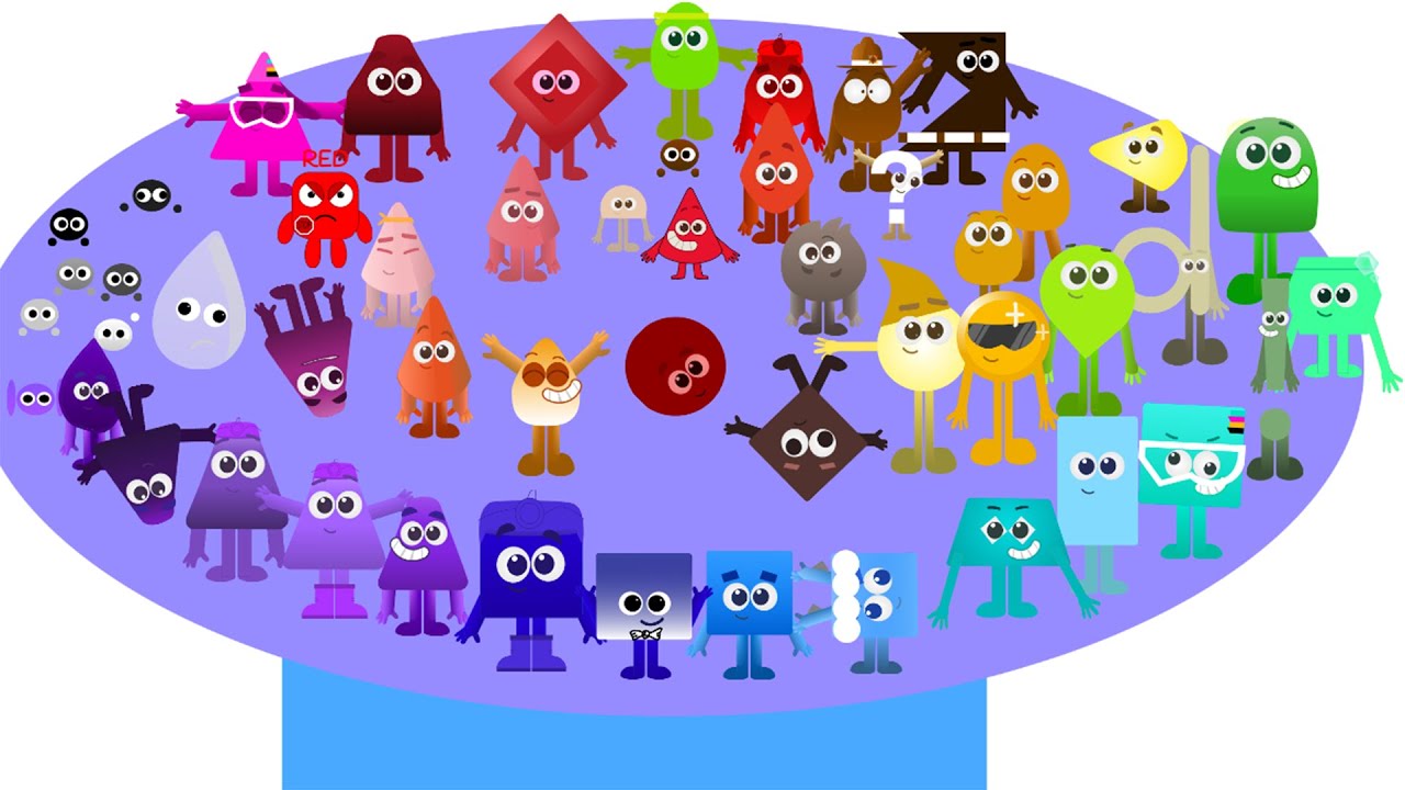 Official Colourblocks Band but its EXTREME COLOR in Colourland