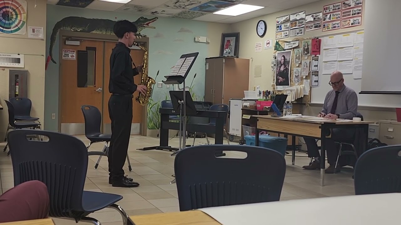 Braden's Solo at Solo and Ensemble 2026