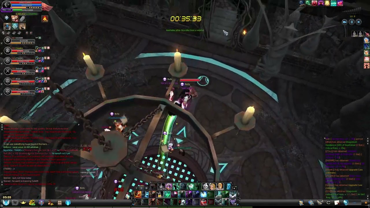 Tower of The Dead B4F in Episode 41 / Defense III RUNE Drop - iZo - CABAL NA (HIEU)