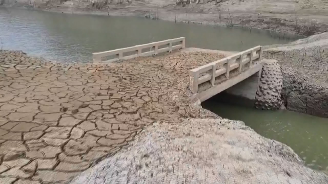 苗栗永和山水庫見底 水底「永安橋」重見天日｜20210319 公視晚間新聞