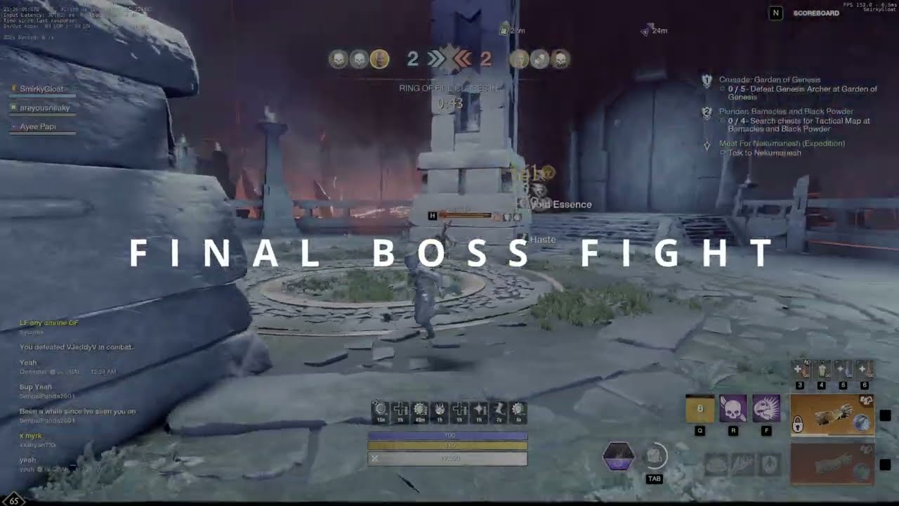 New World Arena - Ice Spike Vs. Final Boss