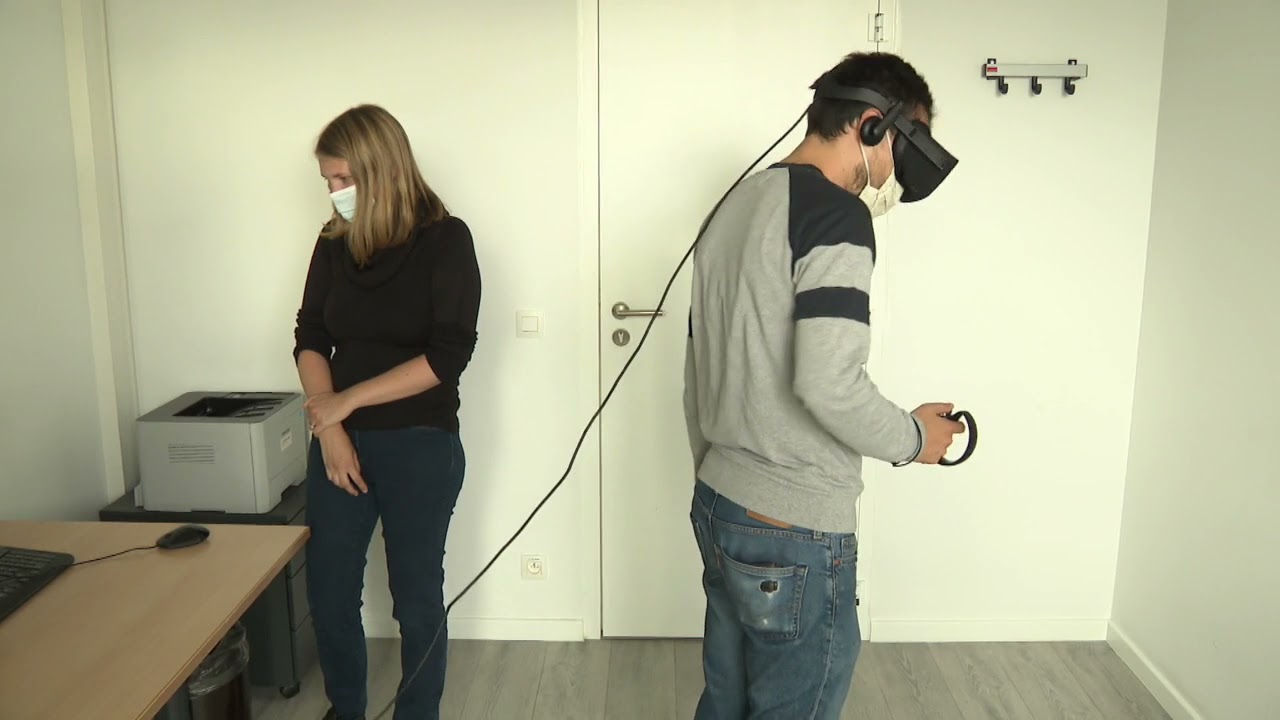 CHU Brugmann : contrôler ses phobies grâce à la réalité virtuelle