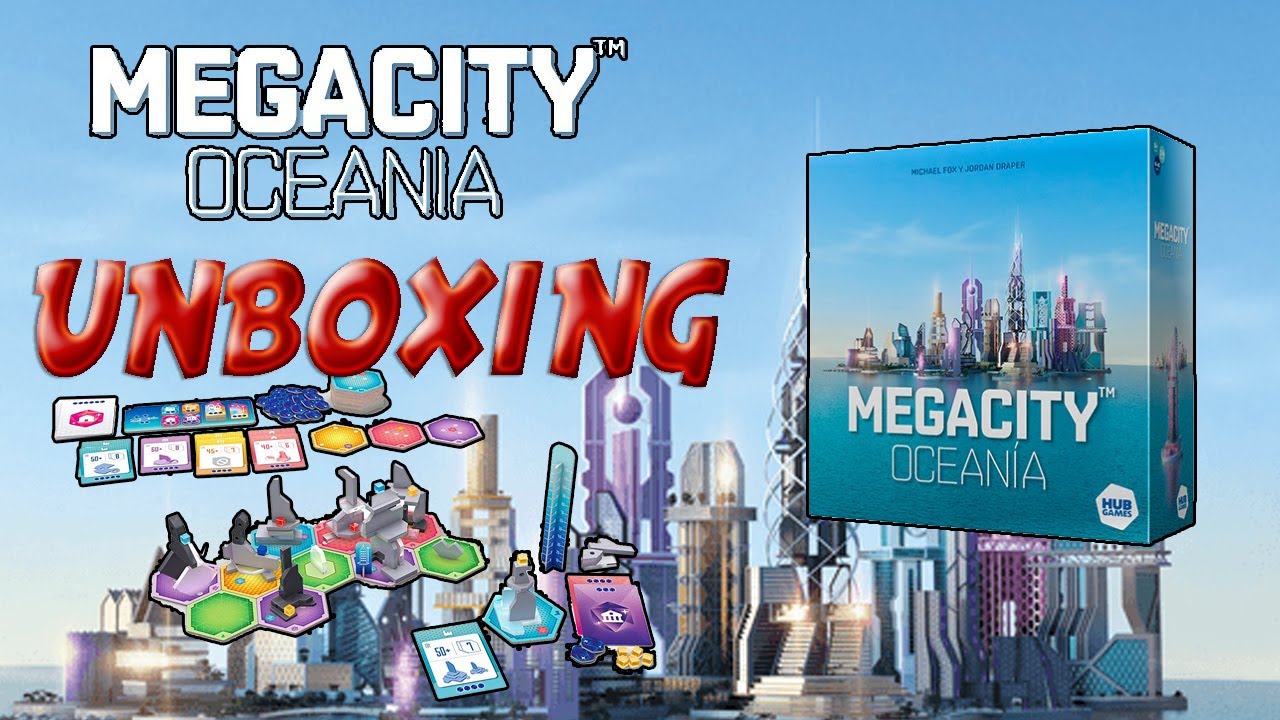 Megacity Ocean&iacute;a- Unboxing Espa&ntilde;ol- Tu Turno