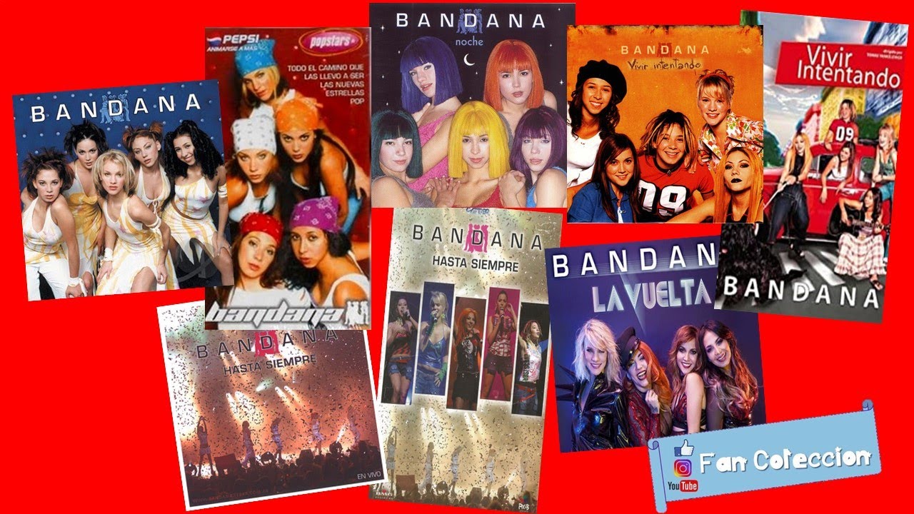 BANDANA - COLECCIÓN COMPLETA - CD - (2001 - 2019) - REVIEW - UNBOXING #BANDANA