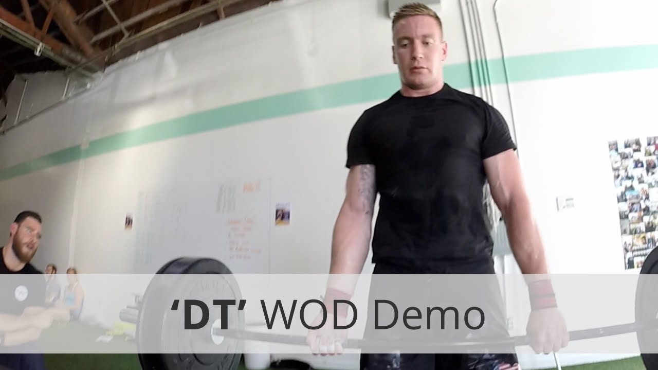 "DT" CrossFit Hero WOD Demo - 