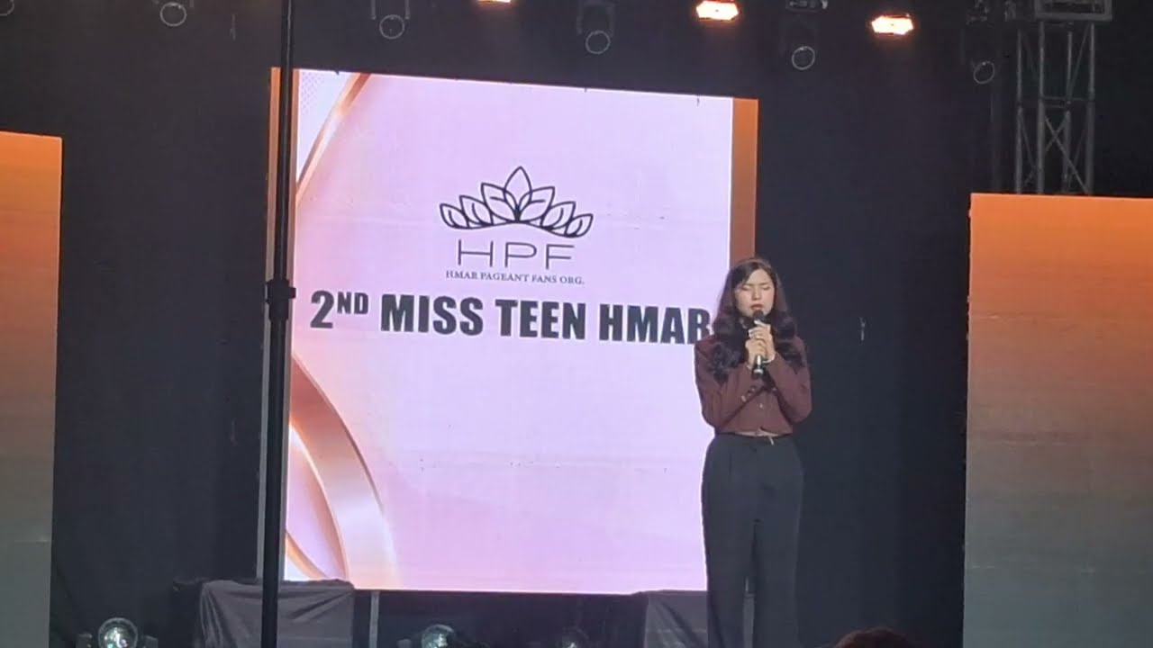 2ND MISS TEEN HMAR | Talent Show