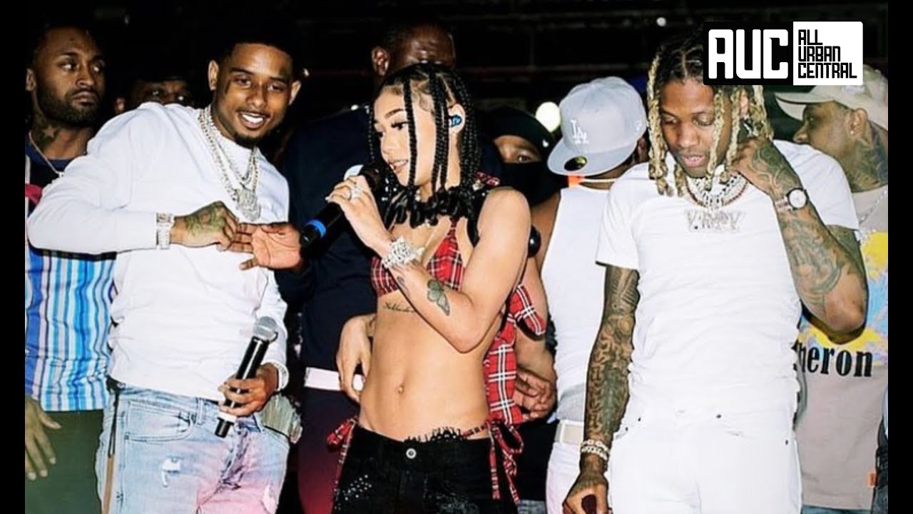 Lil Durk Pooh Shiesty Bring Out Coi Leray At Smurkchella Concert