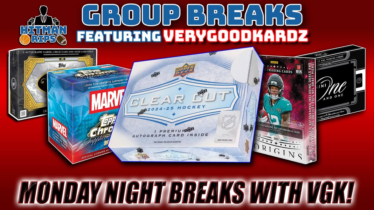 MONDAY NIGHT BREAKS w/VGK! New Hockey, Marvel Sapphire and Much More!