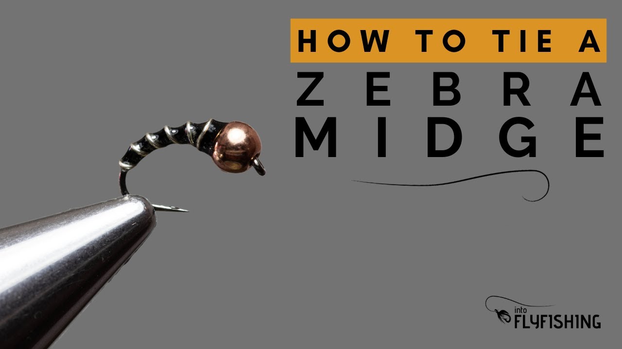 How To Tie a Zebra Midge (Fly Tying Tutorial)