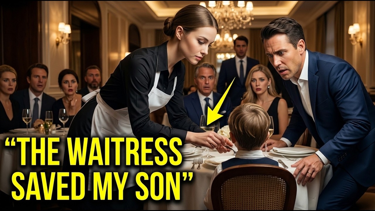 No doctor could… but the waitress did the impossible with the millionaire’s son!