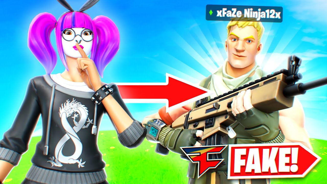 I pretended to be a fake FaZe member... (they found out)