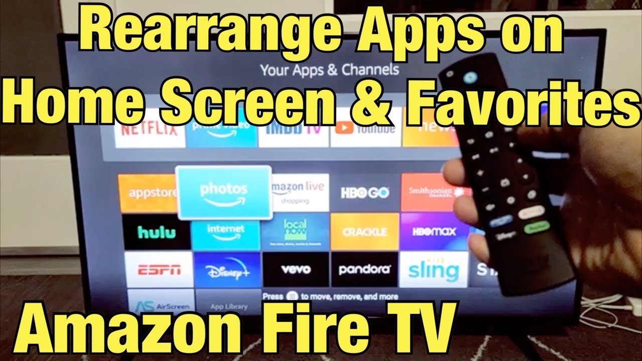 Amazon Fire TV: Как переставить приложения на главном экране / Избранное