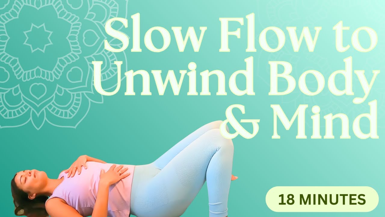 Gentle & Soothing Lying Down Yoga Stretches for Relaxation and Stress Relief