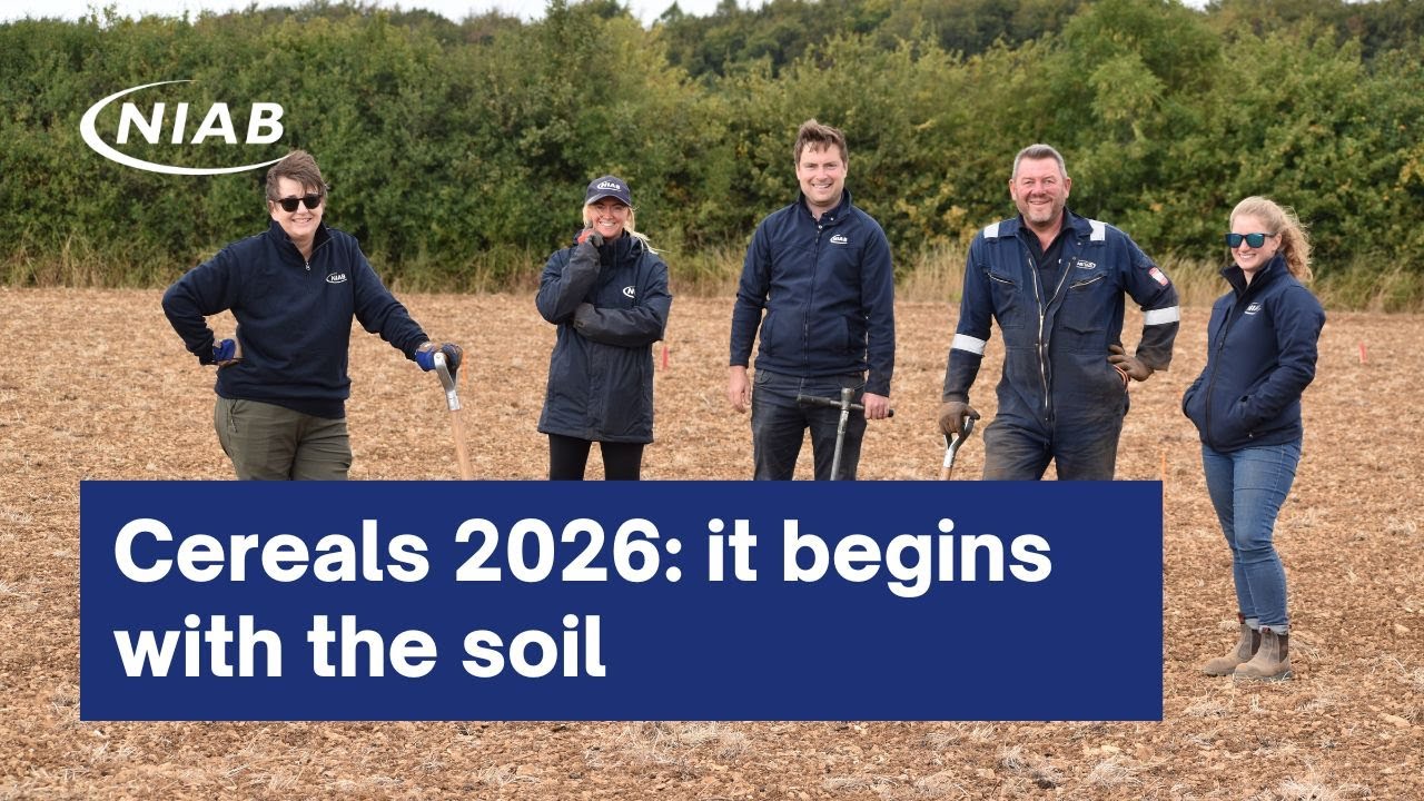 Cereals 2026: It begins - site visit and soil profile