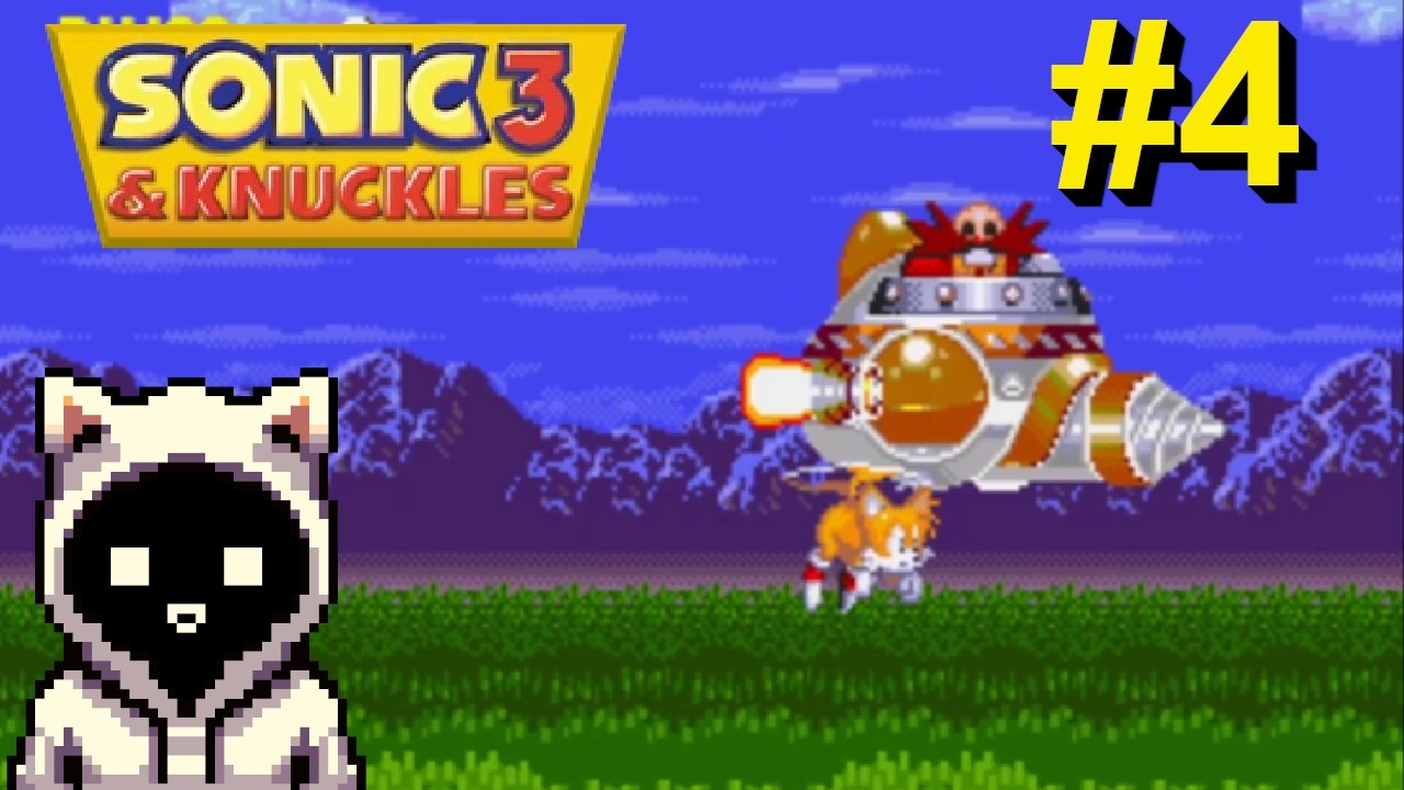 Tails can't bother Sanic, so he chases Eggman. Tails playthrough. Sonic 3 & Knuckles,  (MD), Part 4