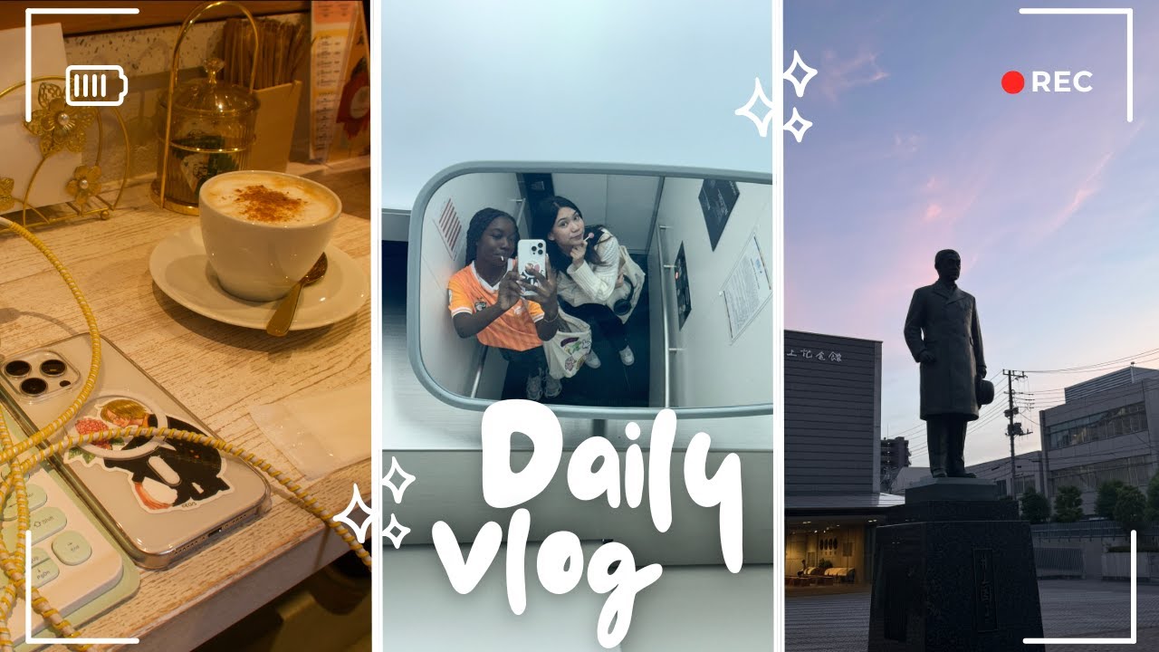 DAILY VLOG TOKYO || université, revision, café