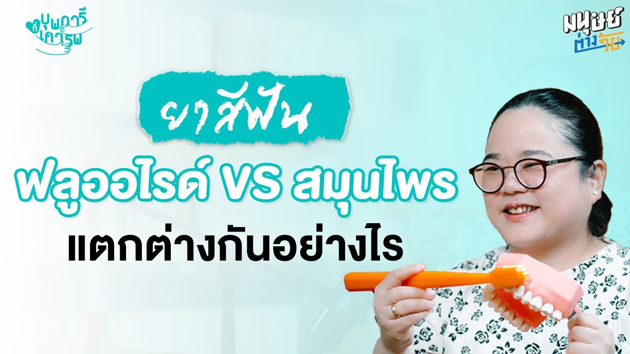 ยาสีฟัน ฟลูออไรด์ VS สมุนไพร แตกต่างกันอย่างไร | บุพการีที่เคารพ