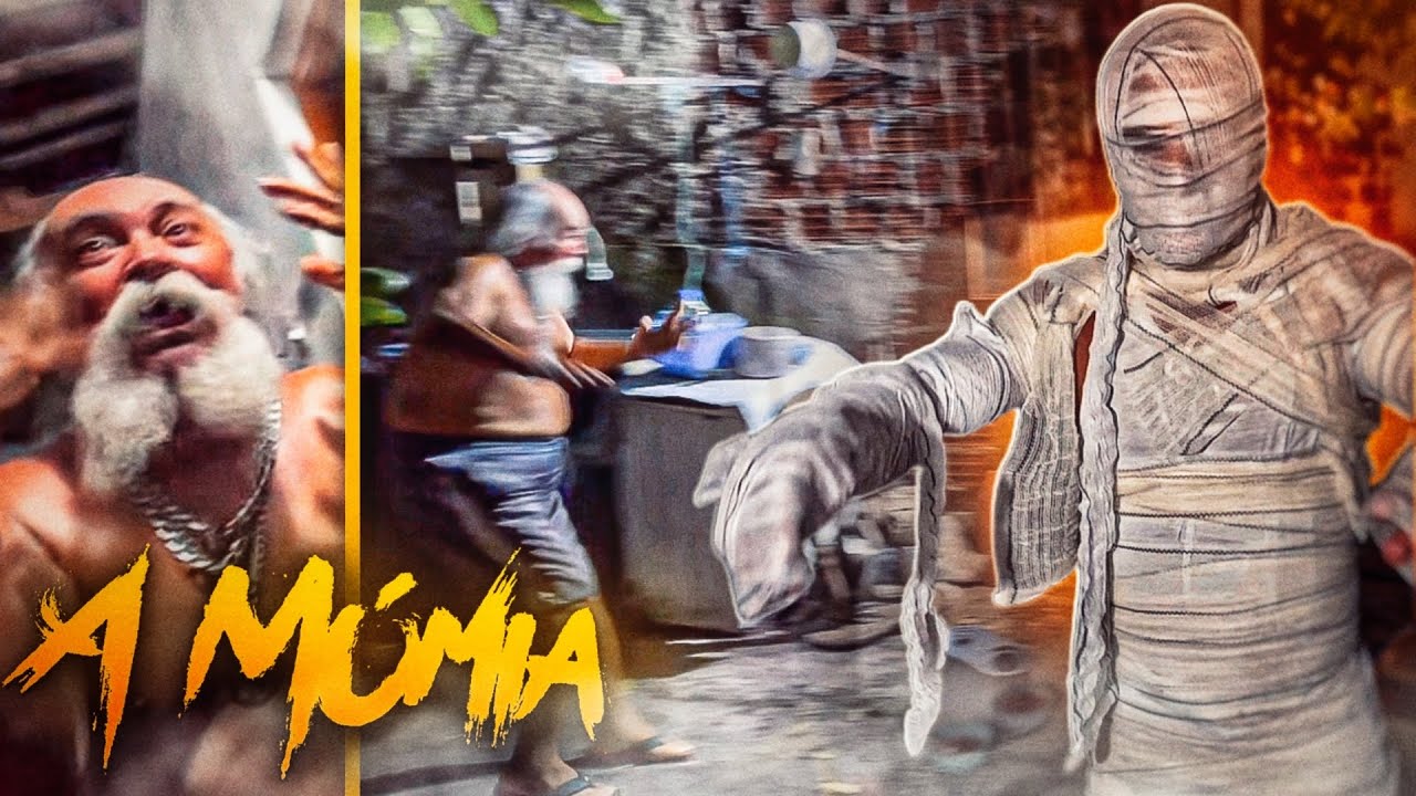 LUIZ DO SOM SE GAGOU COM MEDO DA MALDIÇÃO DA MUMIA 😂 | MANETIKIN