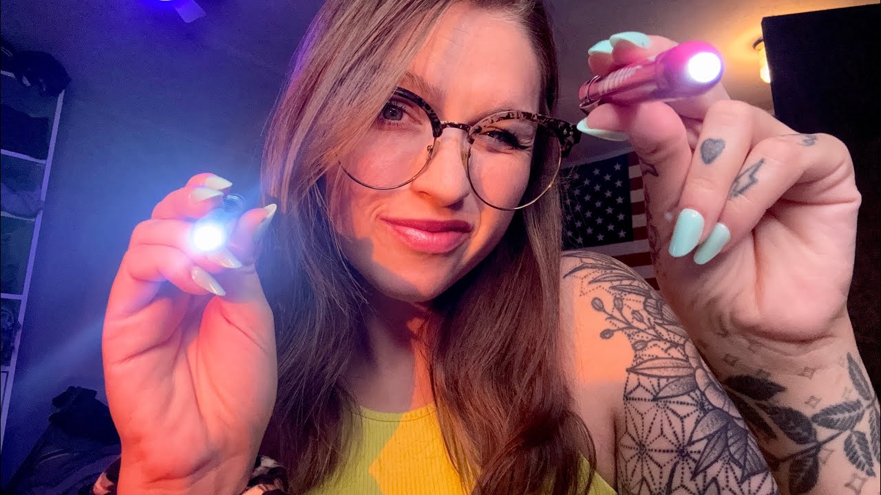 ASMR - ДЕТАЛЬНОЕ ОБСЛЕДОВАНИЕ ЗРЕНИЯ