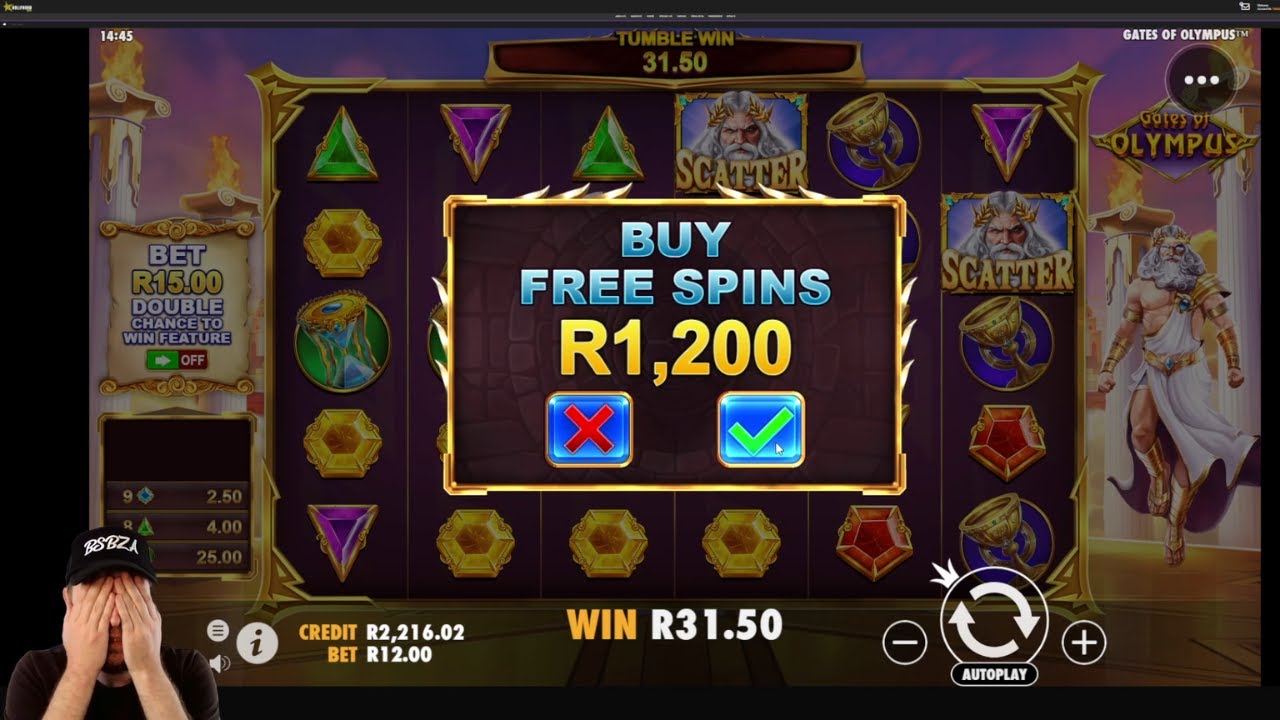 Gates of Olympus Spins & Buys (R1200)