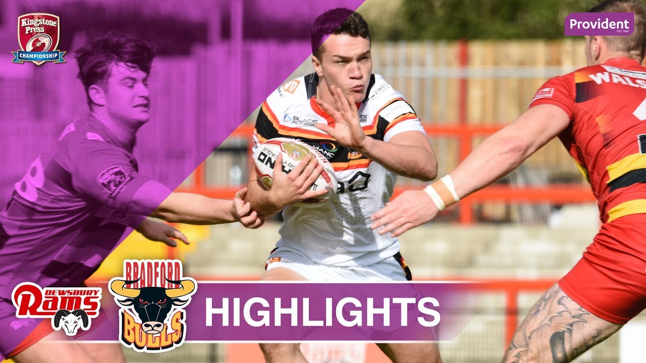 HIGHLIGHTS: Dewsbury Rams v Bradford Bulls - 2017