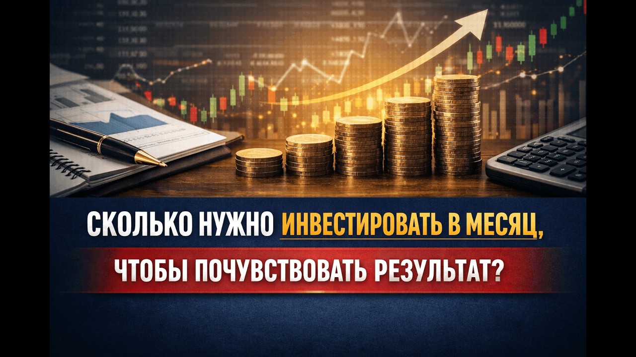 Сколько нужно инвестировать в месяц, чтобы почувствовать результат?