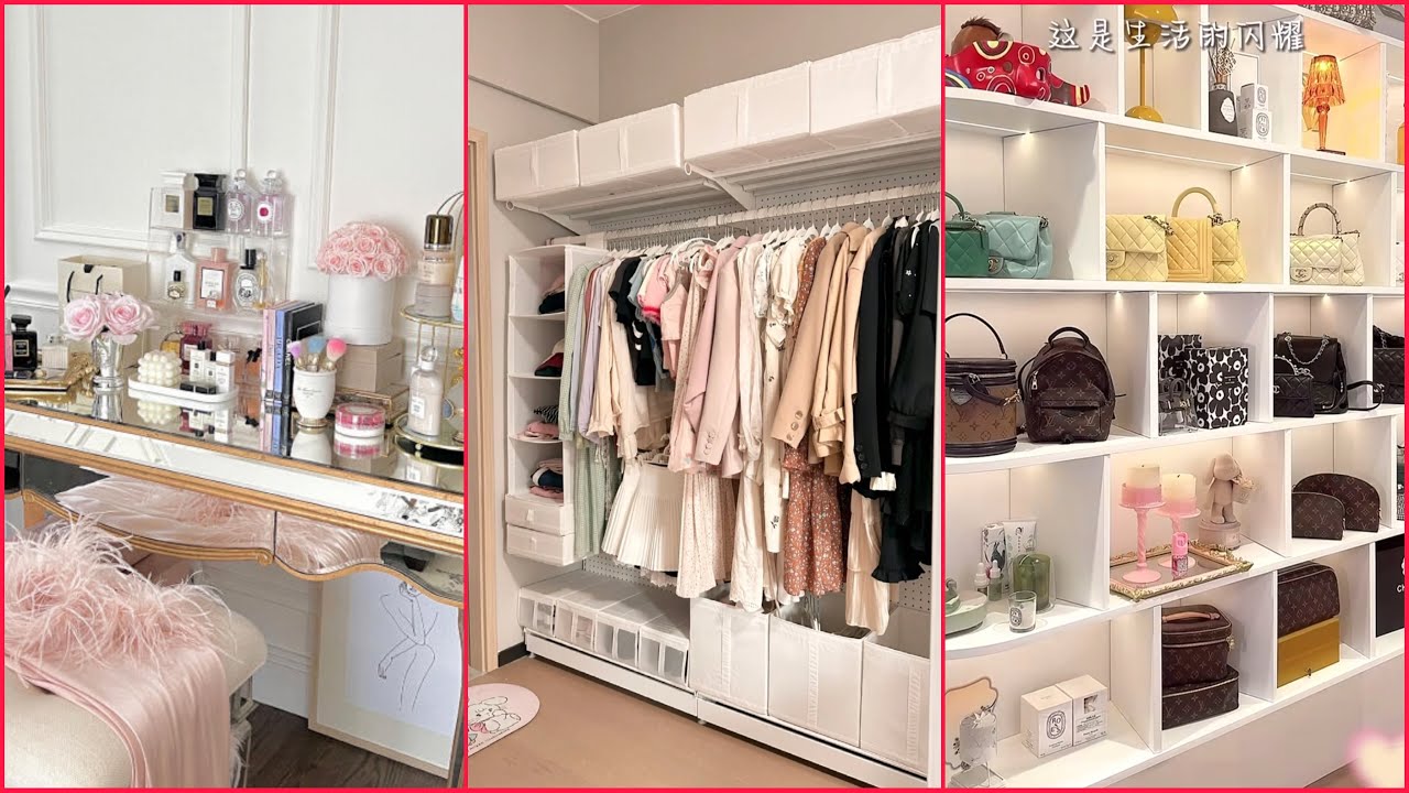 Closets And Makeup Vanity Organization🎀 | France Style Housewares✨