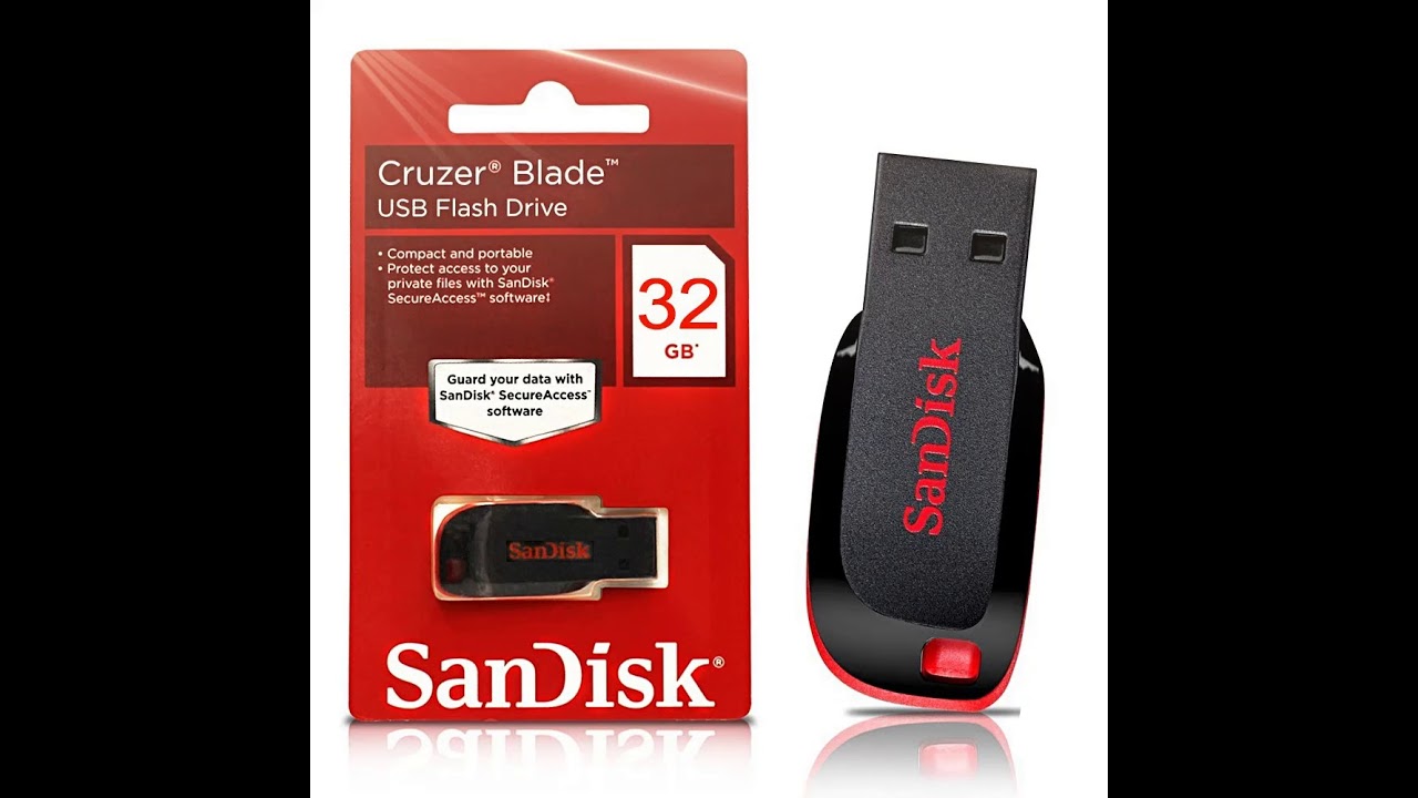 Sandisk Cruzer Blade Pen Drive 2.0 Review