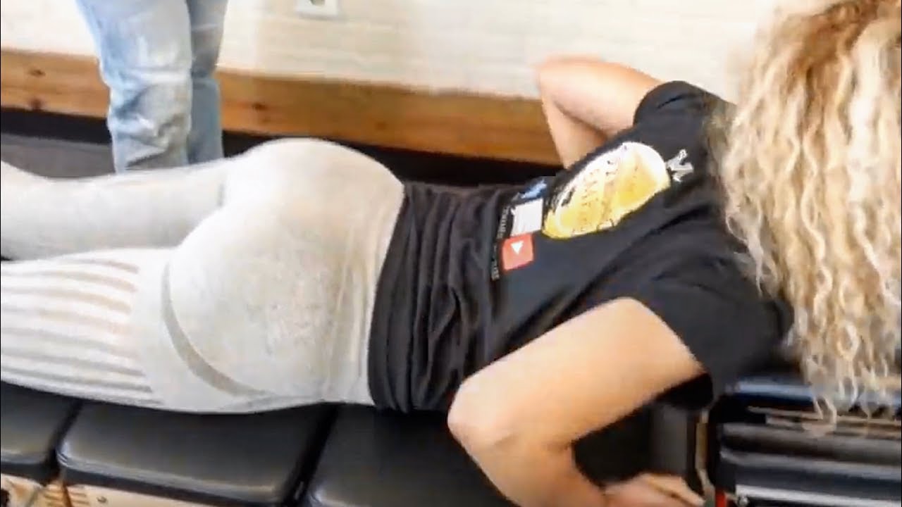 *ПЕРВЫЙ РАЗ* Хиропрактика ТРЕСКНУЛАСЬ на YouTube-блоге *FITNESS*